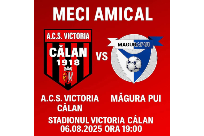 Puienii joaca amical la Calan