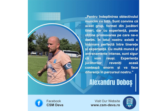 „Credem in promovare!”