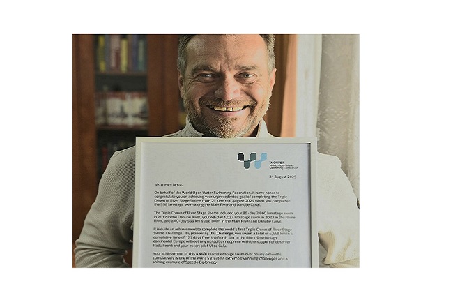 „Triple Crown of Rivers Stage Swims Challenge” pentru Avram Iancu