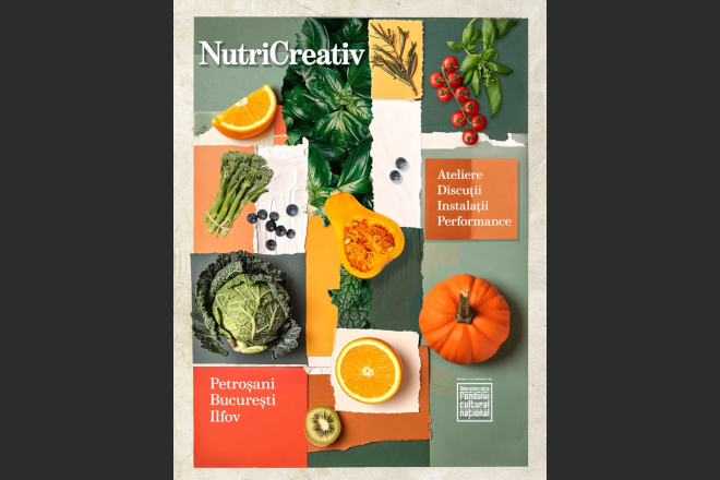 NutriCreativ ajunge la Petrosani. Educatie prin arta pentru combaterea risipei alimentare