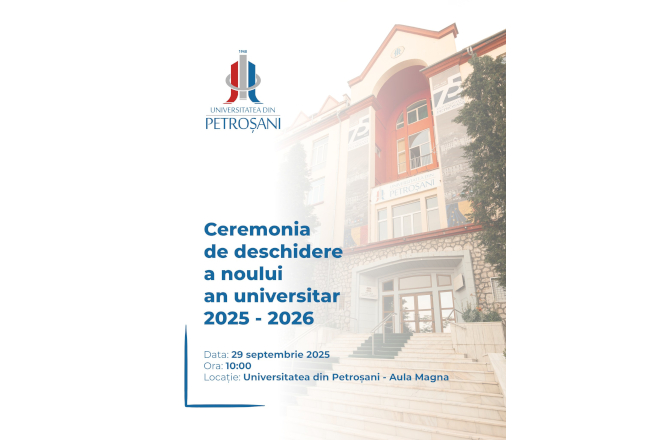 Start pentru un nou an academic in Valea Jiului