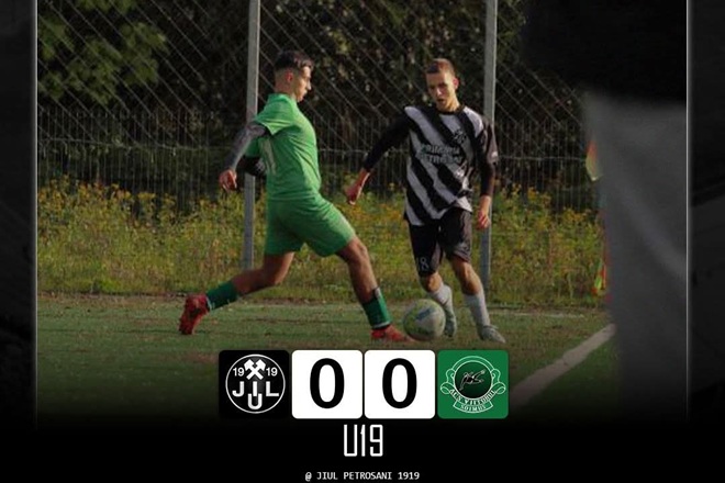 La Under 19, CSM Jiul Petrosani U19 – Viitorul Soimus 0-0