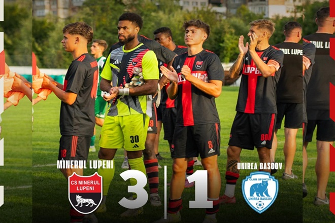 Minerul Lupeni termina turul pe loc de Play-off