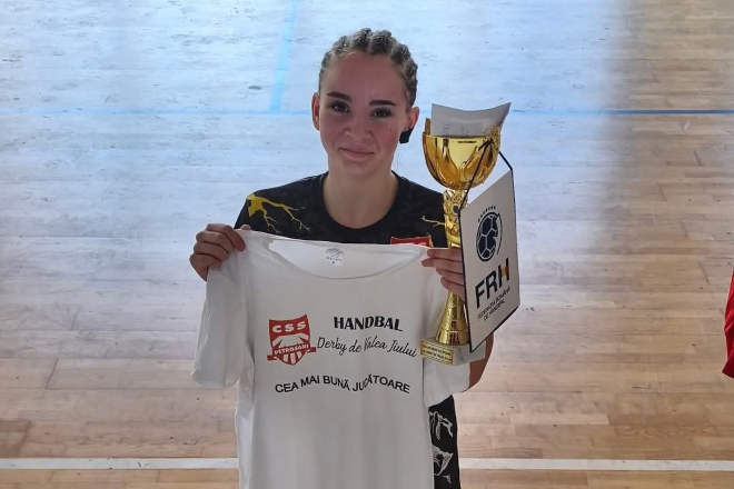 Handbal. Cea mai buna jucatoare din derbi