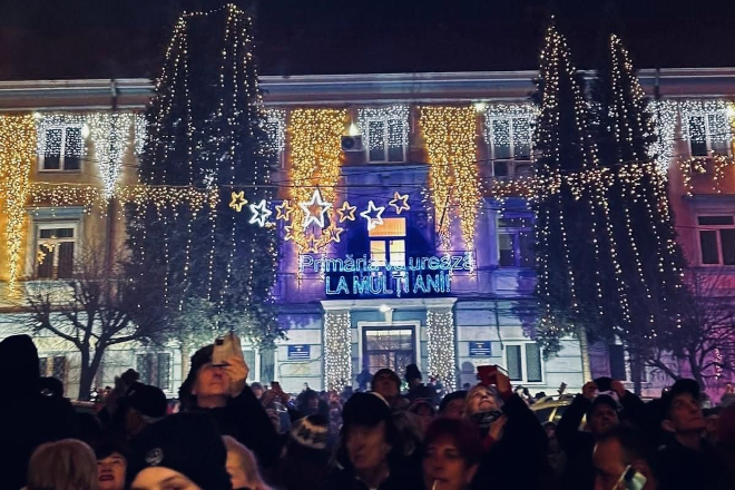 Petrosani. Revelion fara artificii