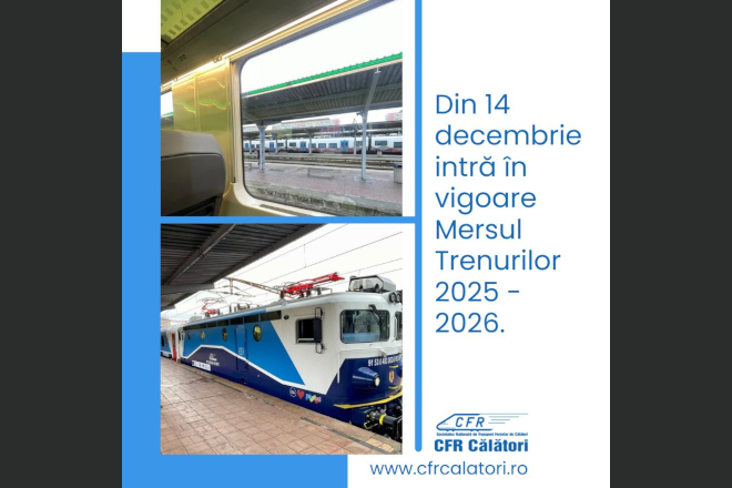 Si dupa noul mers al trenurilor, trenurile vor merge la fel