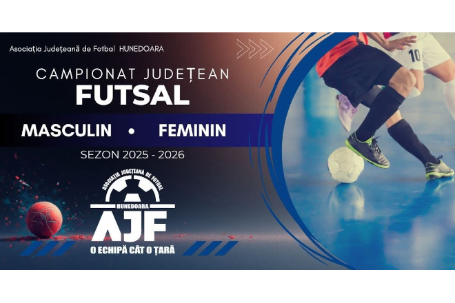 In Hunedoara: Start in noul sezon de Futsal 2025-2026