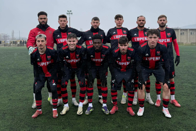 Fotbal amical. Victorie clara pentru lupeneni