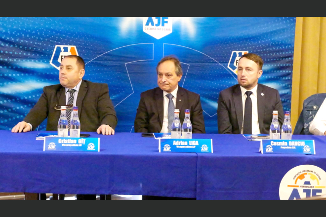 Resetare si viziune! AJF Hunedoara si-a trasat viitorul la Adunarea Generala Extraordinara