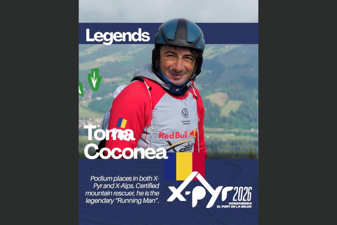 Este oficial! Coconea va reprezenta Romania la X-Pyr 2026