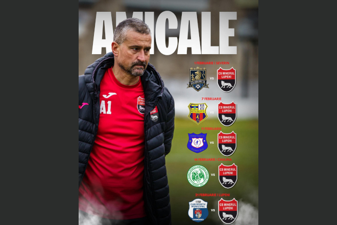 Fotbal amical. „Lupii” - in plina pregatire!