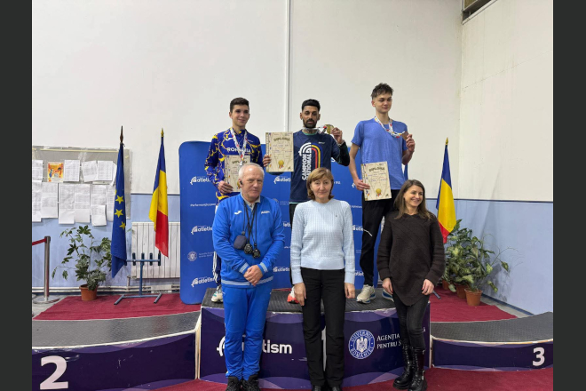 Atletism. Aur la Bucuresti
