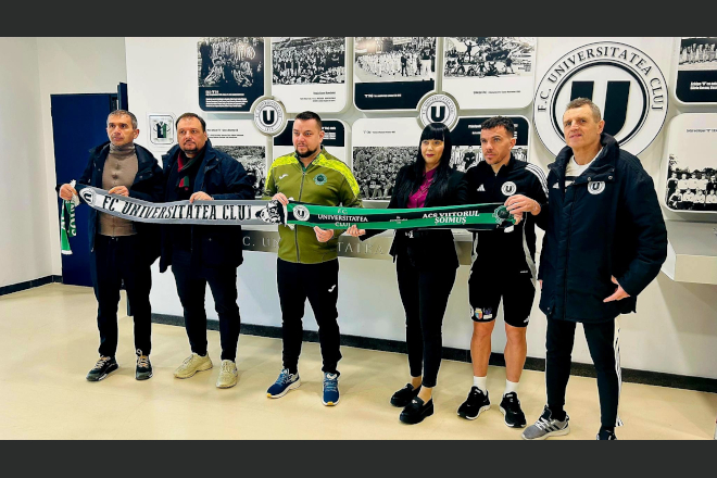 Drumul spre performanta: parteneriat intre ACS Viitorul Soimus si FC Universitatea Cluj