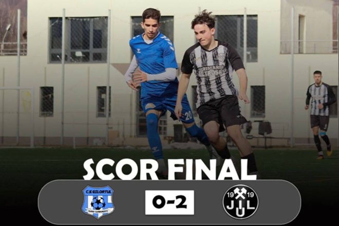Fotbal. Liga 3. Jiulistii se impun in deplasare