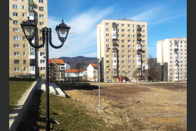 Vulcan. S-a reluat lucrul la regenerarea urbana