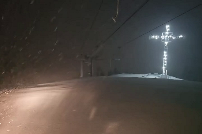 Final surprinzator de sezon la Straja. 20 cm de zapada proaspata in prag de aprilie