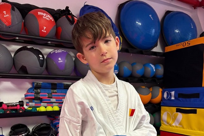 Viitorul artelor martiale se scrie la Poli Karate. Vlad Stefan Eduard, micul campion cu o ambitie uriasa!