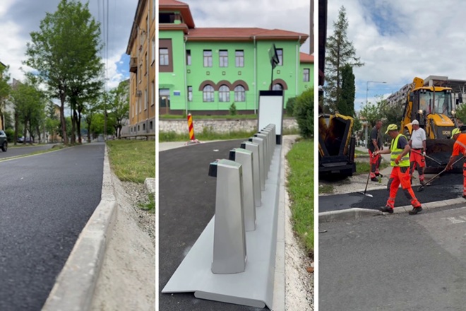 Petrosani. Proiectul de mobilitate urbana prinde contur. Strabag lucreaza pe toate fronturile