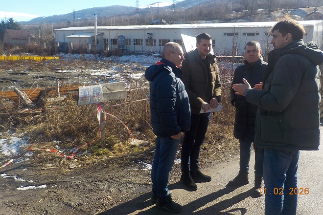 Uricani. Danut Buhaescu s-a convins la fata locului ca e cum trebuie