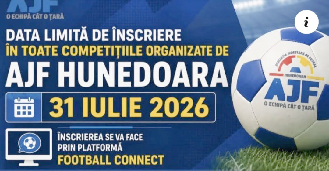 In fotbalul hunedorean  / Start inscrieri pentru noul sezon competitional 