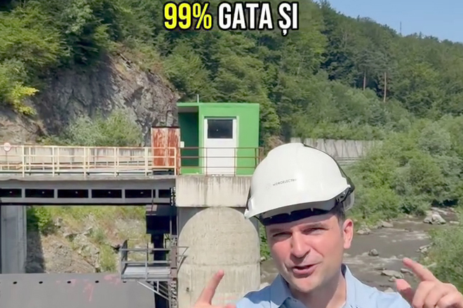 „Hidroenergia salveaza Romania” Hidrocentralele de pe Jiu pornesc intr-un an