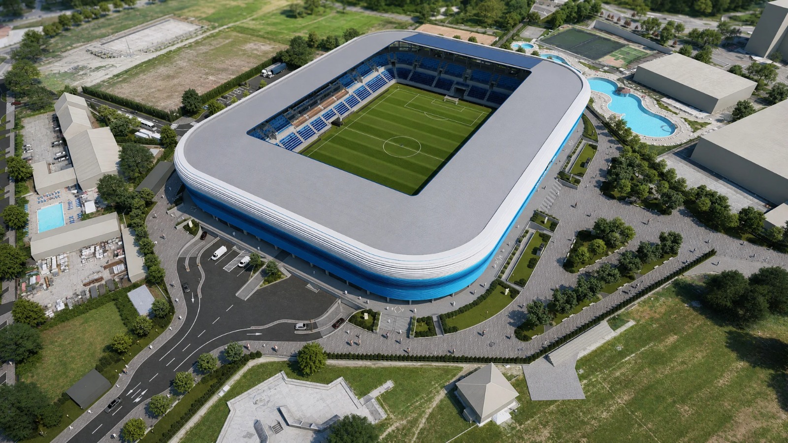 Noul stadion din Hunedoara intra in linie dreapta. Proiectul tehnic ajunge la CNI, iar demolarea vechii arene se apropie