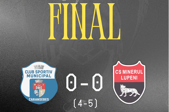 Dramatism pana la ultimul penalty. Minerul Lupeni se califica in Turul 3 al Cupei Romaniei Betano