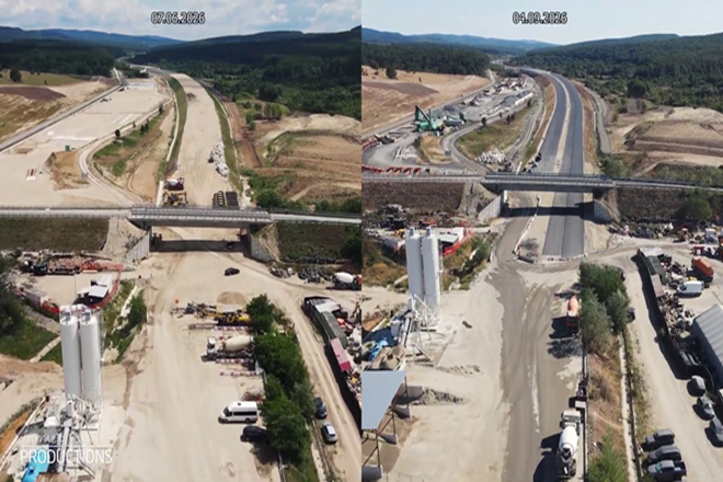 Autostrada Margina - Holdea. Realizata - aproape 80%