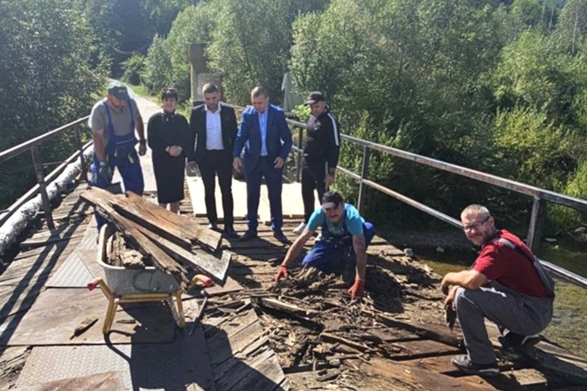 Uricani. Pod aflat in atentia lui Danut Buhaescu