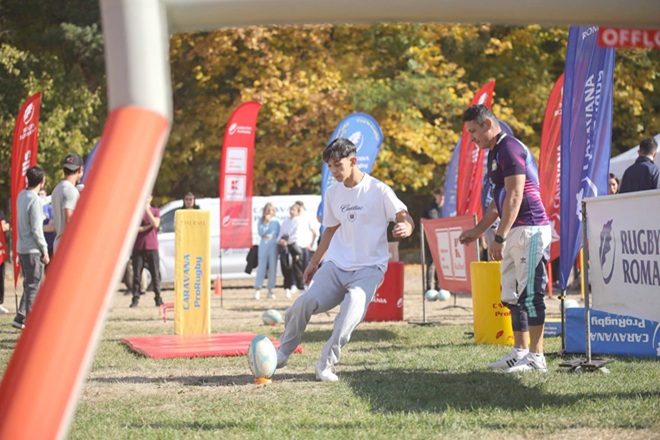 Rugbyul a prins viata in Valea Jiului