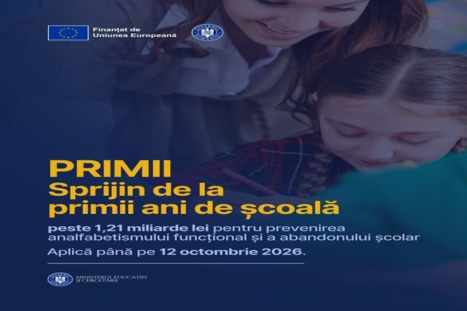 Doar cate 7400lei/ elev/ an. 11 scoli din judet primesc bani europeni