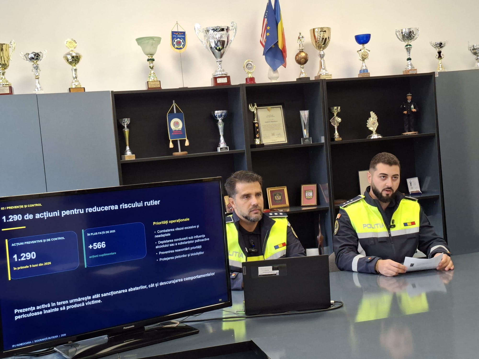 Scadere cu aproape 34% a accidentelor rutiere grave in judet. Mai putine persoane si-au pierdut viata in trafic