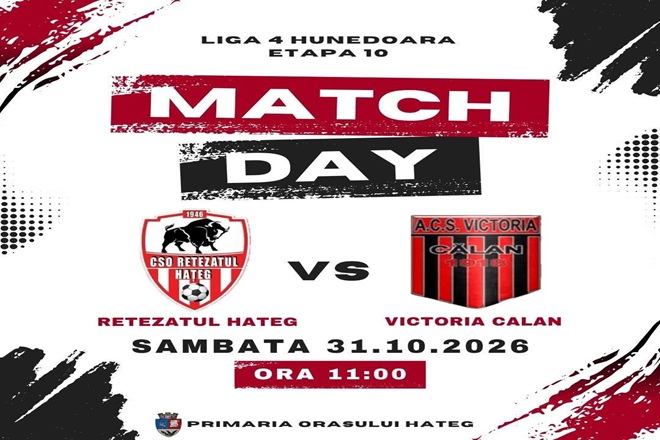 Mobilizare generala pe Stadionul Hateg