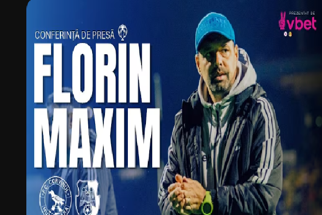 CONFERINTA DE PRESA. Florin Maxim, inainte de meciul cu FC Arges